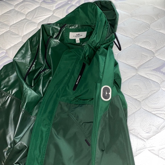 Coach green jacket - Picture 3 of 3